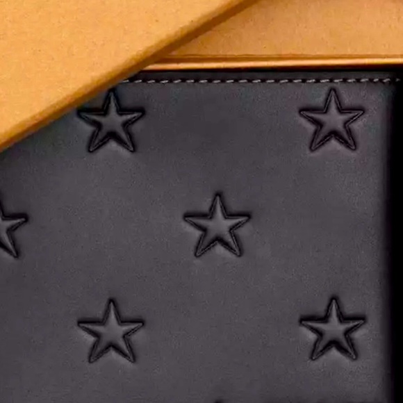 New in box Men’s Coach 3 in 1 Wallet Gift Set with Star Print. - Picture 5 of 12
